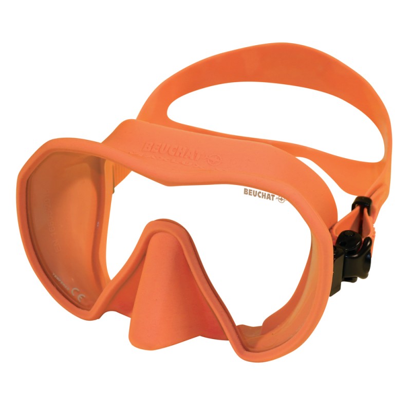 orange Beuchat maxlux S Maschera per immersioni per stretto Viso forme