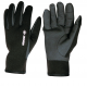 LOS GUANTES DEPORTIVOS SIROCCO PROTEGEN 2,5 MM - CUERO AMARA - NEGRO/GRIS