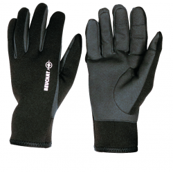 GUANTI SPORTIVI SCIROCCO PROTEGGONO 2,5 MM - PELLE AMARA - NERO/GRIGIO