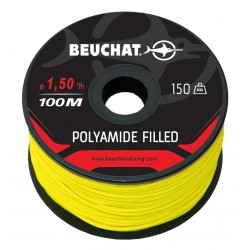 Roll nylon KEVLAR 1,5mm Yellow line