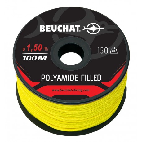 BOBINE DI FILO 50M KEVLAR Giallo 1,5mm