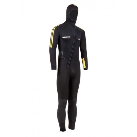 1Dive Damen - Overall mit kopfhaube