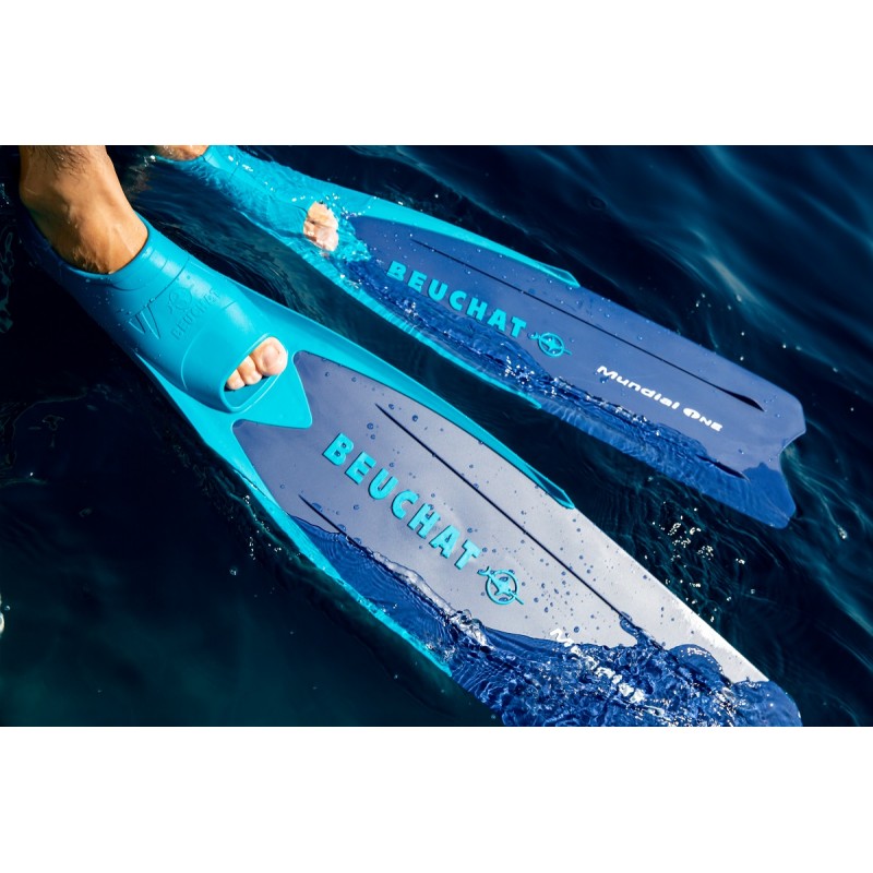 BEUCHAT Mundial One Freediving Fins Complete 