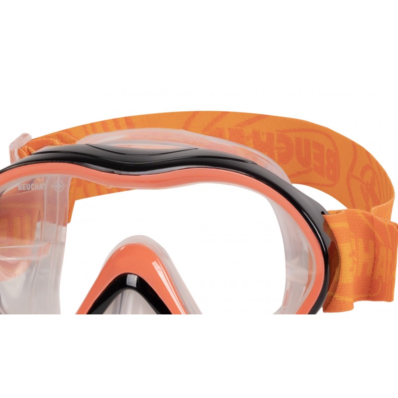 Set Snorkeling BEUCHAT Oceo Senior - Masque Et Tuba - Silicone Transparent - Sac Inclus