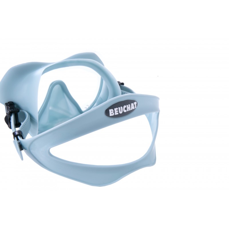 Masque de plongée apnée et Snorkeling Maxlux S Beuchat Bleu Vert :  : Sports et Loisirs