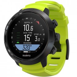 SUUNTO D5 NOIR LIME AVEC CABLE USB