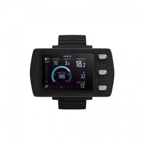 SUUNTO EON STEEL BLACK WITH BOOT AND USB